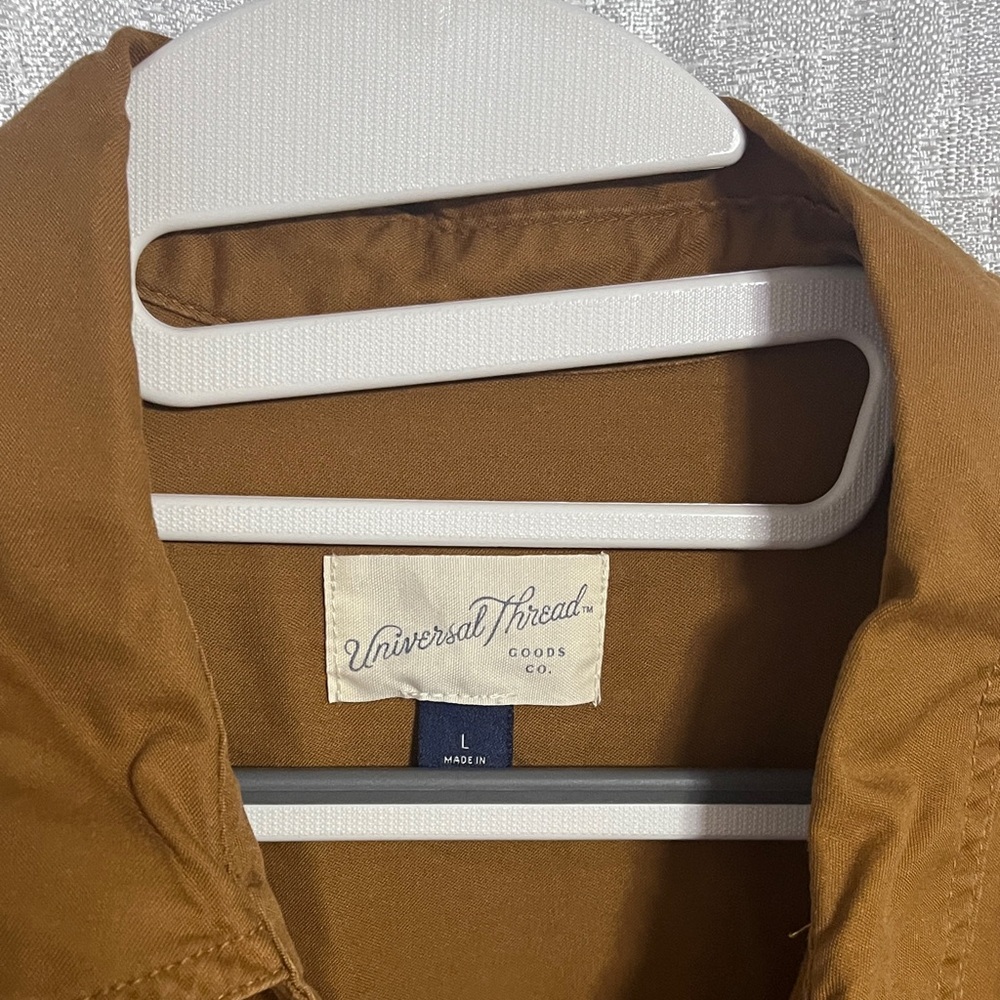 Universal Thread Brown Collared Top - Picture 2 of 5